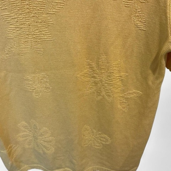Alfred Dunner Yellow Short Sleeve Top - Picture 2 of 3